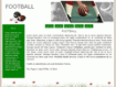 Click to enlarge Football Theme Web Template