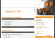 Click to enlarge Clean Orange Wordpress Theme